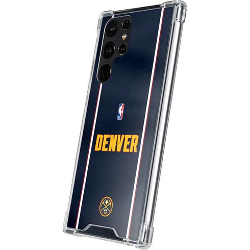 NBA Denver Nuggets Jersey Galaxy S24 Ultra Clear Case